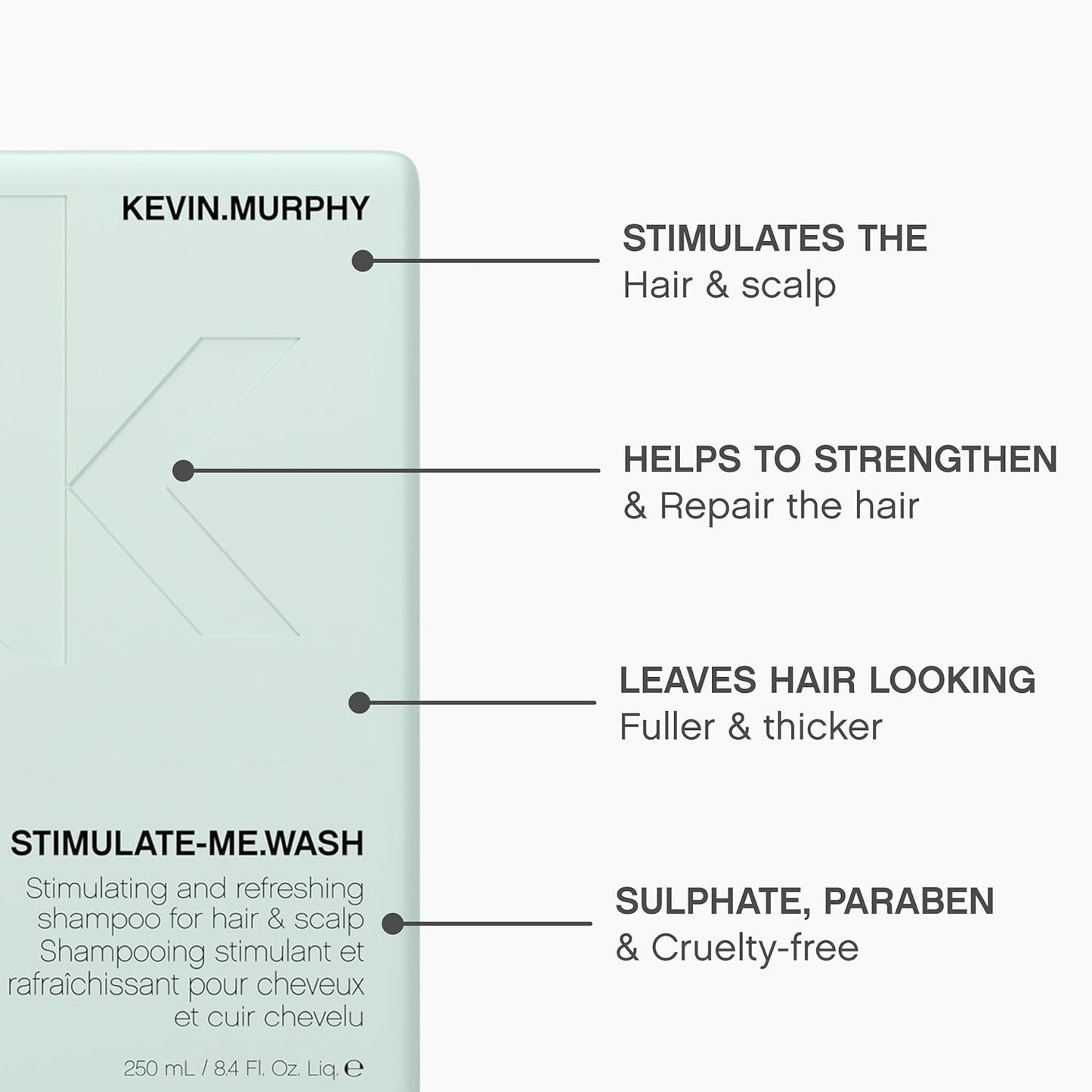 KEVIN.MURPHY Stimulate Me Wash 250 mL (8.4 fl oz)