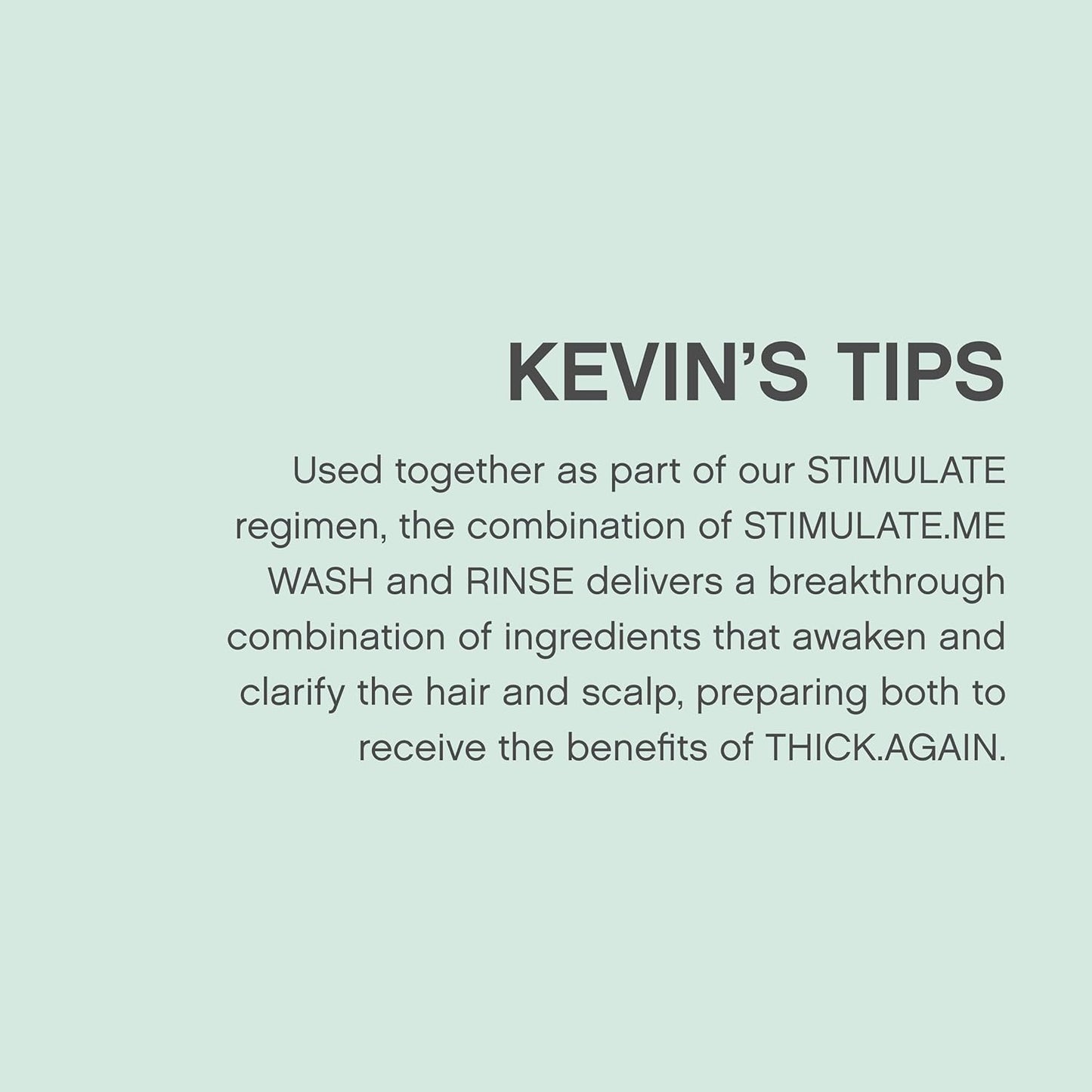 KEVIN.MURPHY Stimulate Me Wash 250 mL (8.4 fl oz)