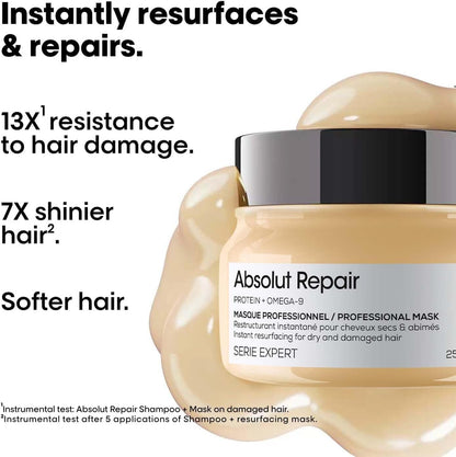 L'Oreal Professionnel Absolut Repair Mask 250 mL (8.5 fl oz)