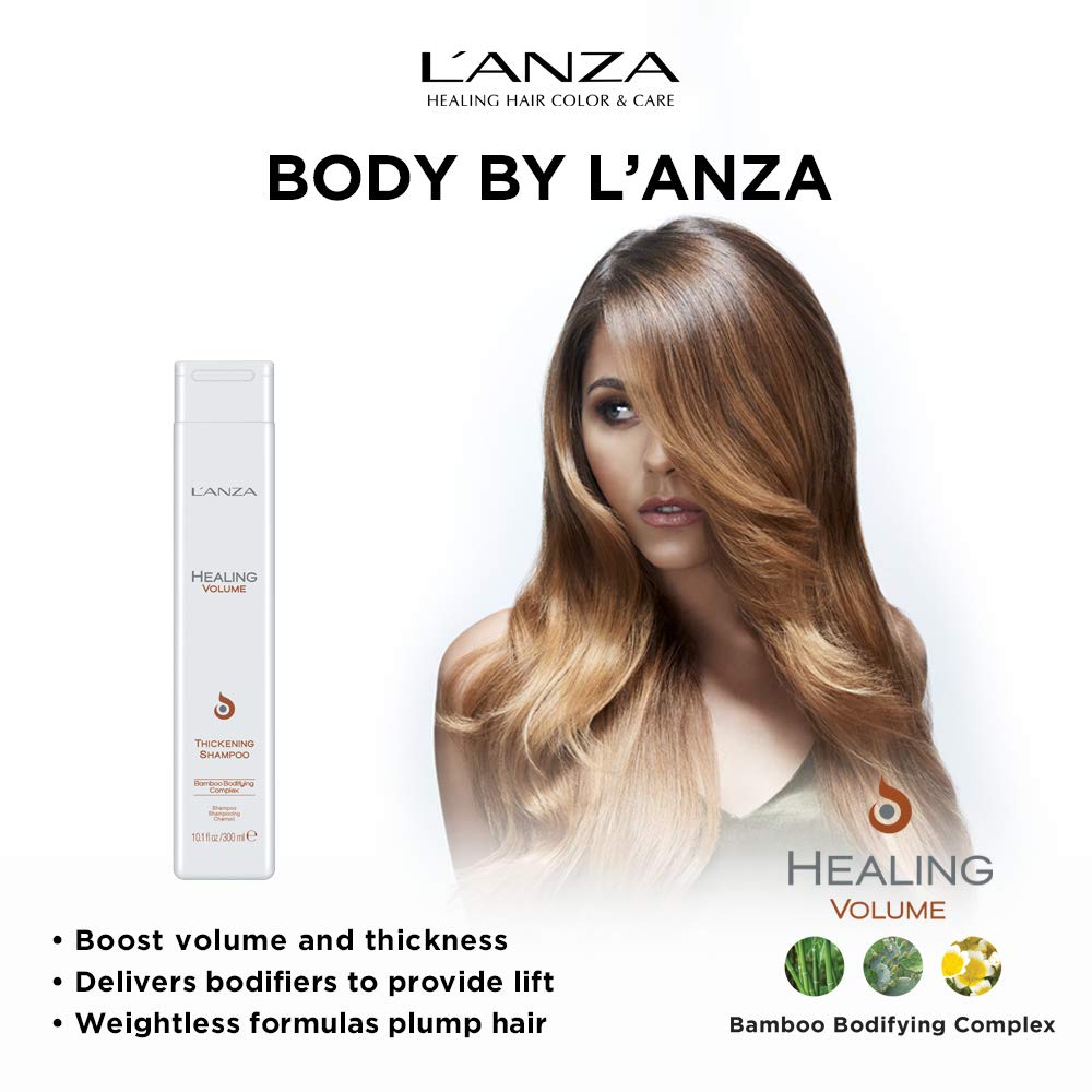 LANZA Healing Volume Thickening Shampoo 1 L (33.8 fl oz)