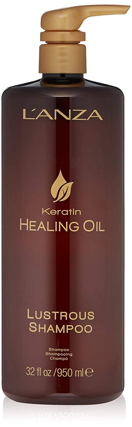 LANZA - Keratin Healing Oil Lustrous Shampoo - 33.8oz / 1 Liter [Beauty] Beauty LANZA
