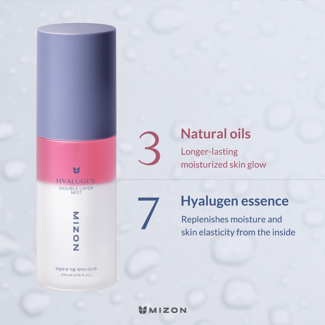 MIZON Hyalugen Double Layer Mist 100 mL (3.38 fl oz)
