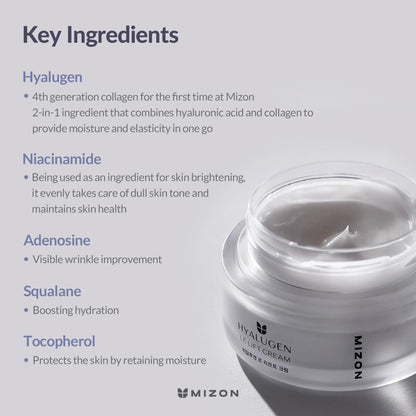 MIZON Hyalugen Le Lift Cream 50 mL (1.69 fl oz)