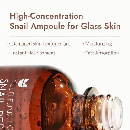 MIZON Snail Repair Intensive Ampoule 30 mL (1.01 fl oz) 