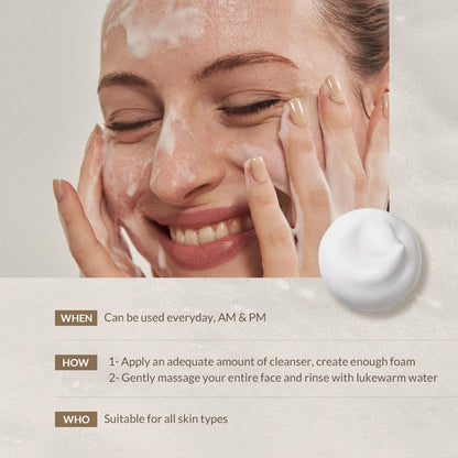MIZON Snail Repairing Foam Cleanser 60 mL (2.02 fl oz)