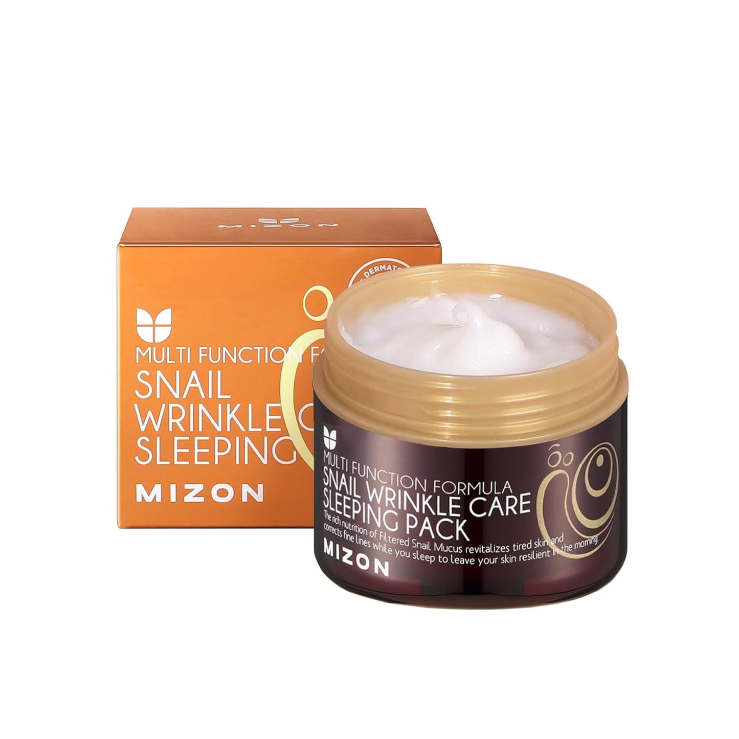MIZON Snail Wrinkle Care Sleeping Pack 80 mL (2.7 fl oz)