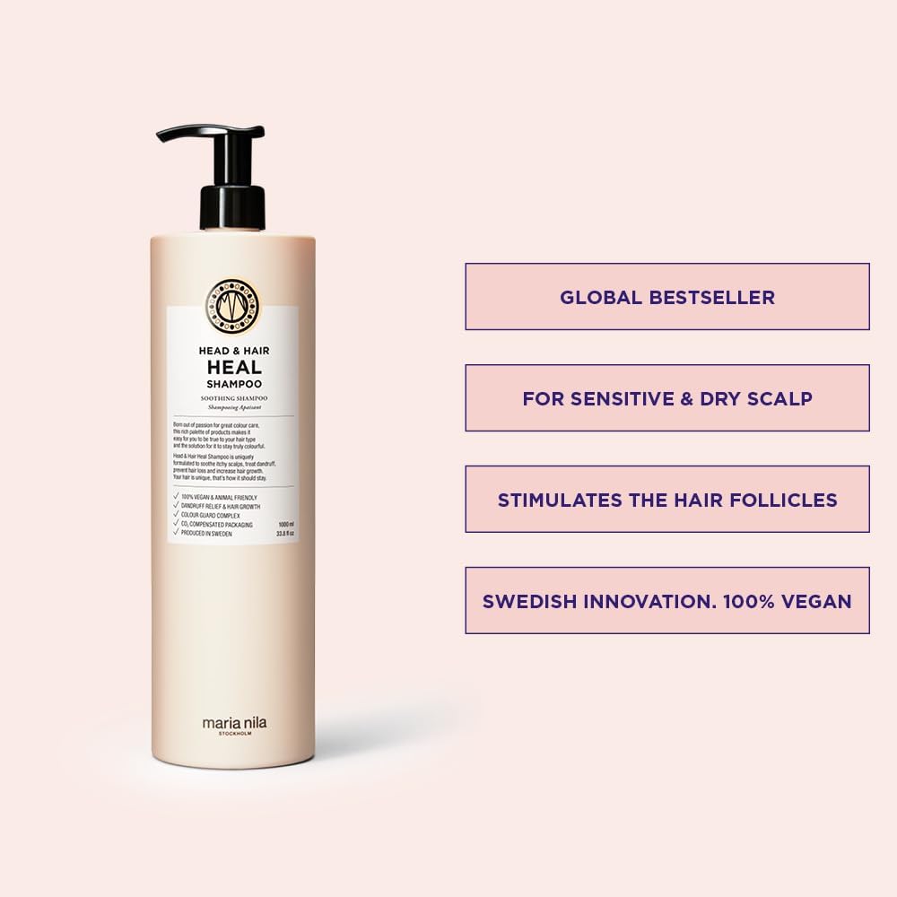 Maria Nila Head & Heal Shampoo 1 L (33.8 fl oz)