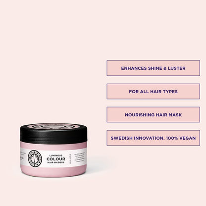 Maria Nila - Luminous Colour Hair Masque - 250ml / 8.5oz [Beauty] Beauty Maria Nila