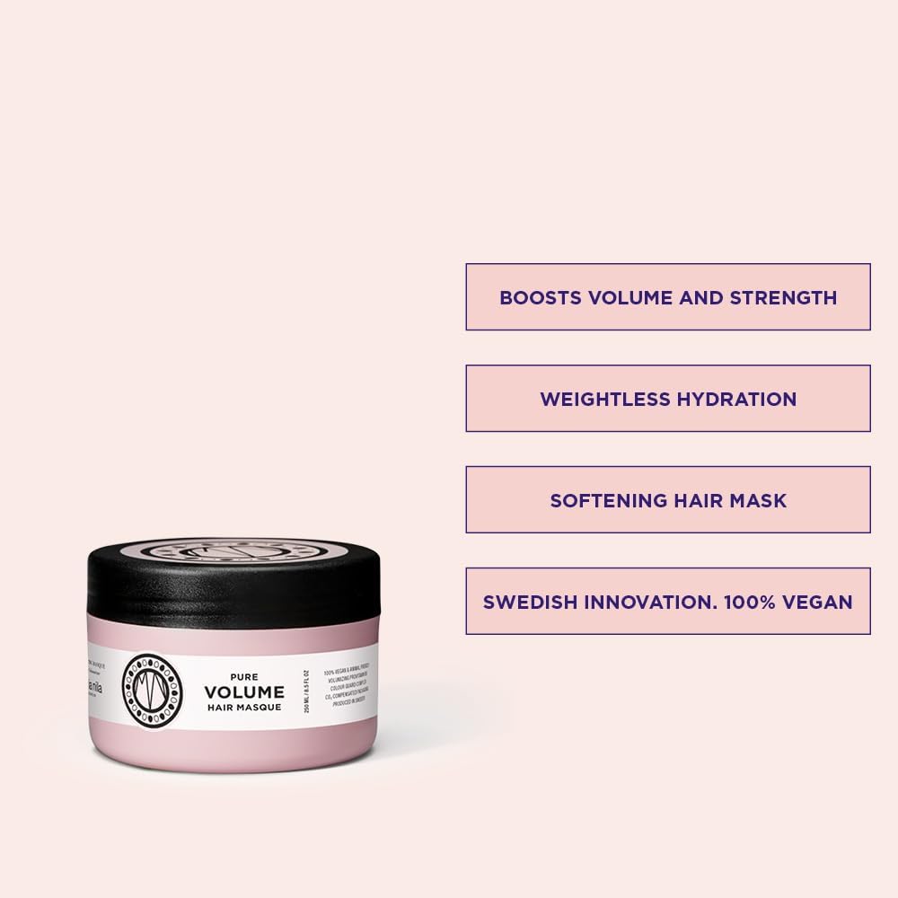 Maria Nila - Pure Volume Hair Masque - 250ml / 8.5oz [Beauty] Beauty Maria Nila