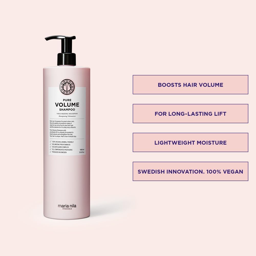 Maria Nila Pure Volume Shampoo 1 L (33.8 fl oz)