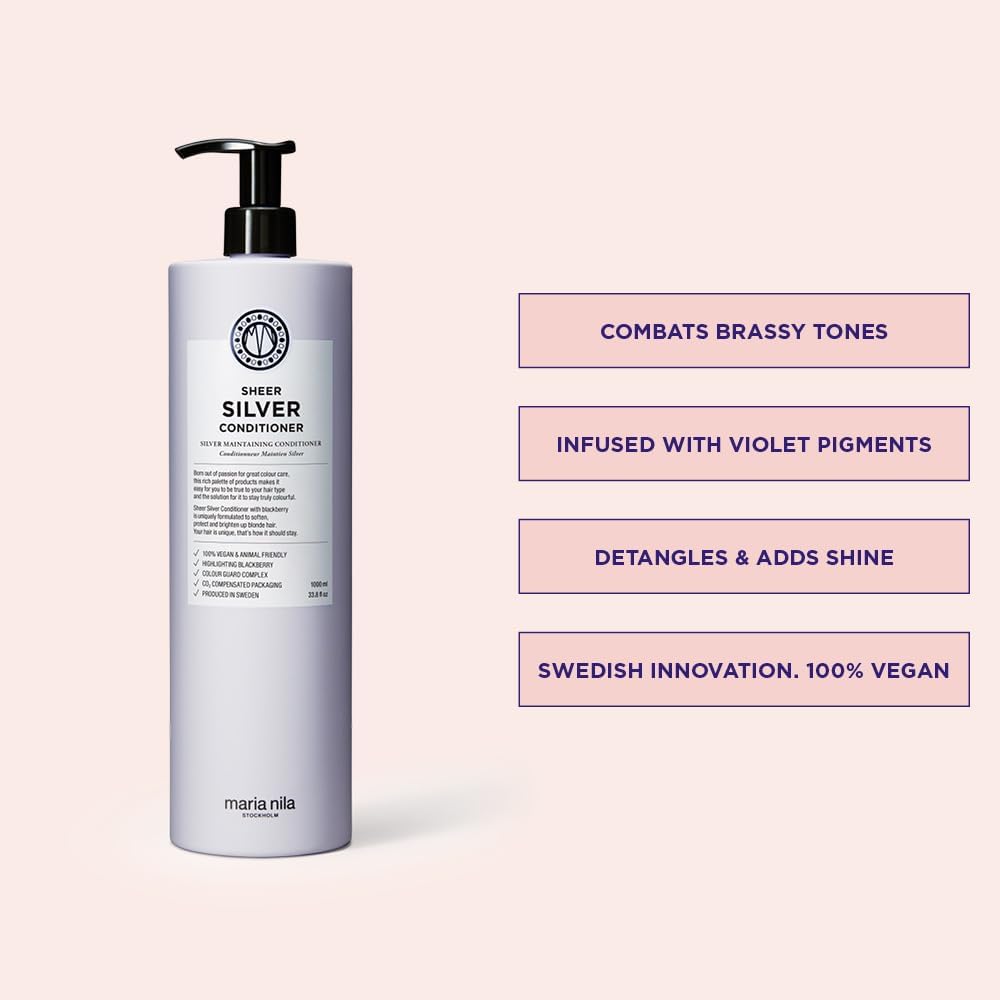 Maria Nila Sheer Silver Conditioner 1 L (33.8 fl oz)