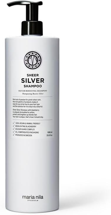 Maria Nila Sheer Silver Shampoo 1 L (33.8 fl oz)