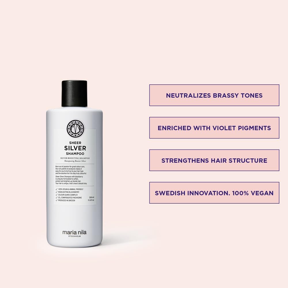 Maria Nila Sheer Silver Shampoo 350 mL (11.8 fl oz)