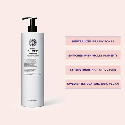 Maria Nila Sheer Silver Shampoo 1 L (33.8 fl oz)