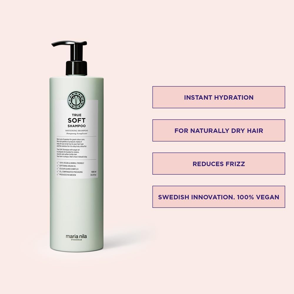 Maria Nila True Soft Shampoo 1 L (33.8 fl oz)