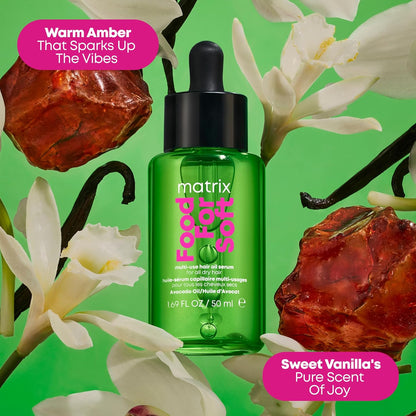 Matrix Food For Soft Multi-Use Hair Oil 50 mL (1.7 fl oz)
