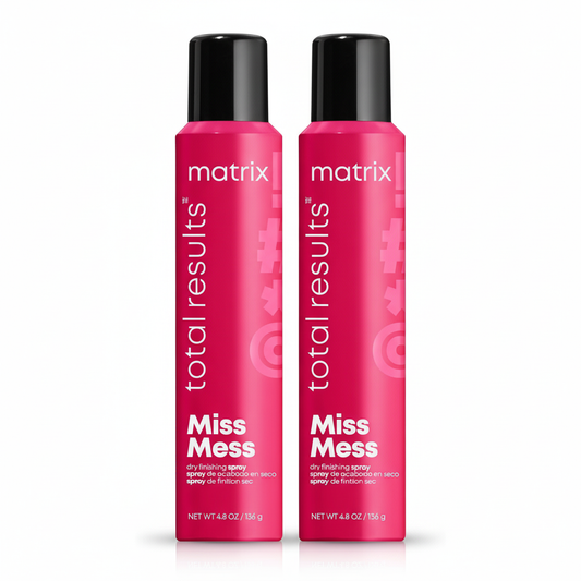 Matrix Total Results Miss Mess Dry Finishing Spray 136 g (4.8 oz) 2 PACK