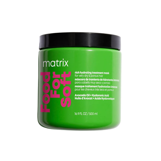 Matrix Miracle Food For Soft Rich Hydrating Treatment Mask 500 mL (16.9 fl oz)