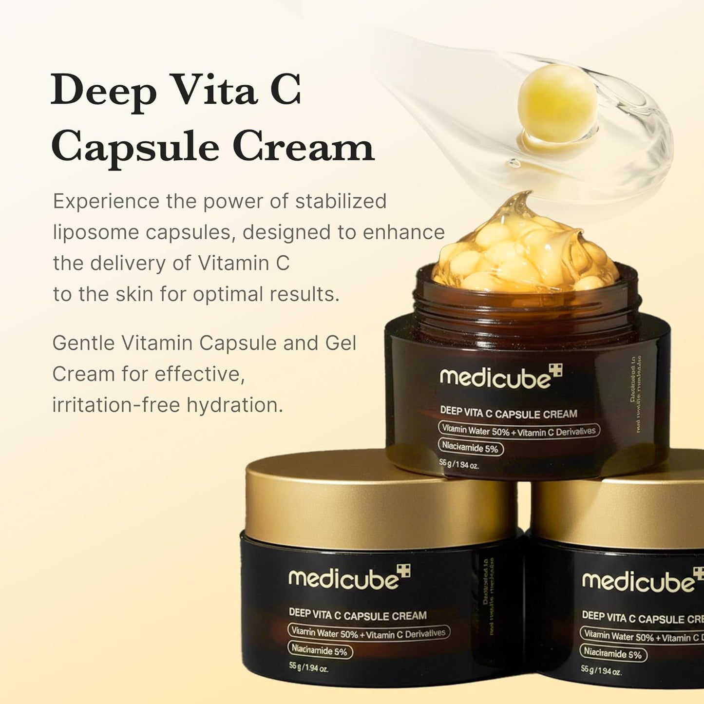 Medicube Deep Vita C Capsule Cream 55 g (1.94 oz)