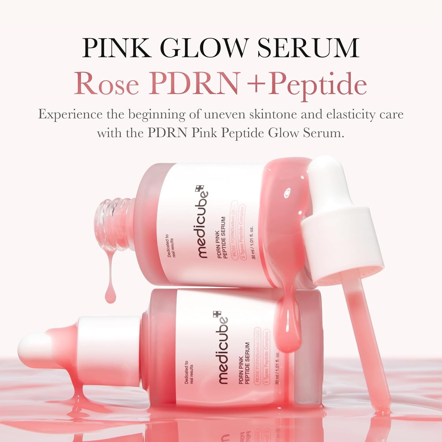 Medicube PDRN Pink Peptide Serum 30 mL (1.01 fl oz)