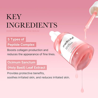 Medicube PDRN Pink Peptide Serum 30 mL (1.01 fl oz)