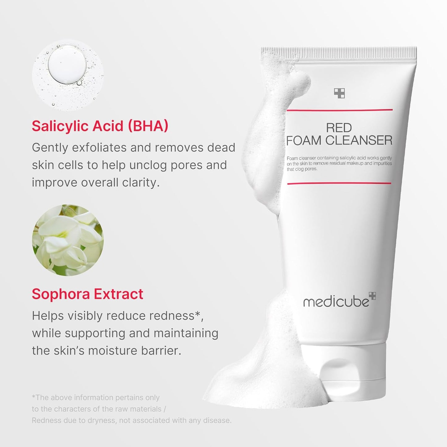 Medicube Red Foam Cleanser 120 mL (4.06 fl oz)