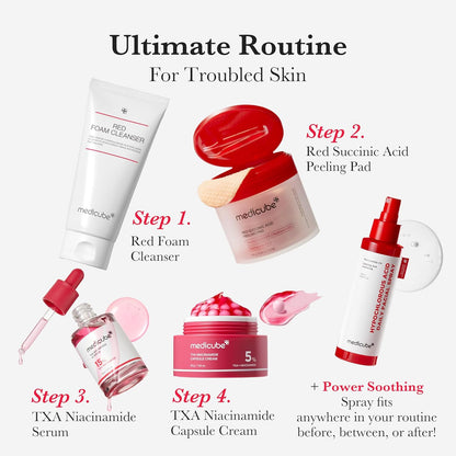 Medicube Red Foam Cleanser 120 mL (4.06 fl oz)
