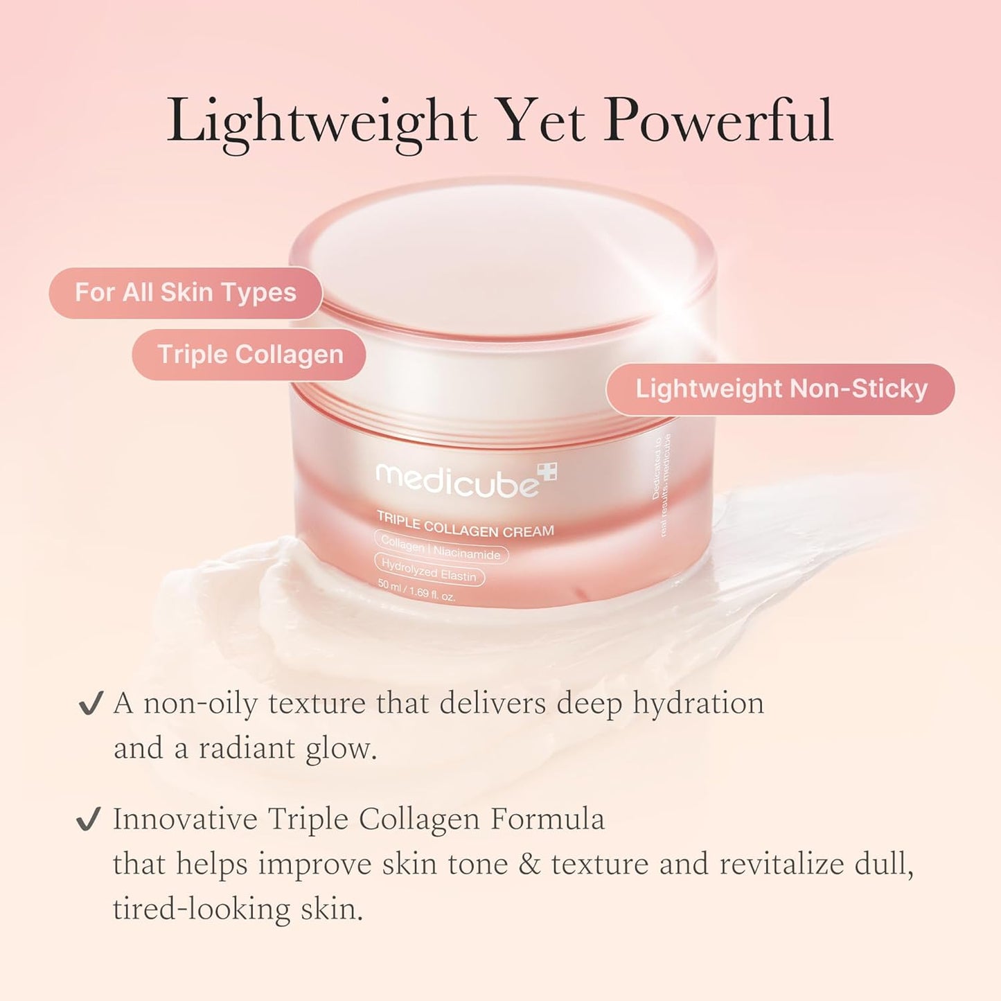 Medicube Triple Collagen Cream 50 mL (1.69 fl oz)