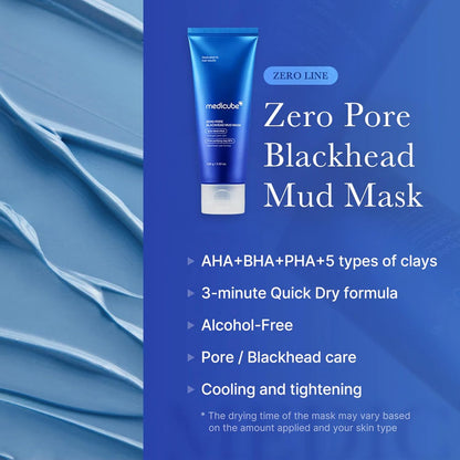 Medicube Zero Pore Blackhead Mud Mask 100 g (3.52 oz)