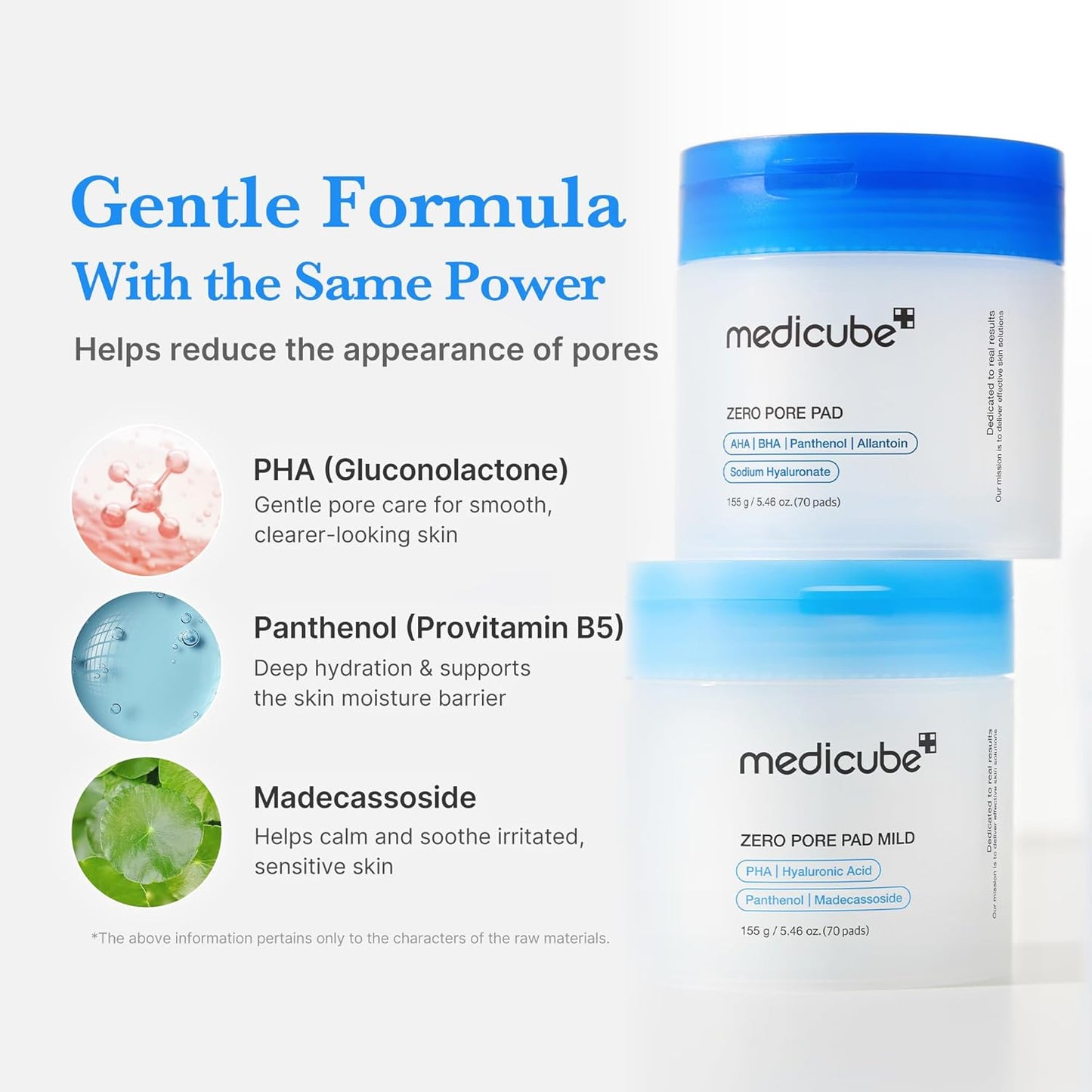 Medicube Zero Pore Pad Mild 155 g (70 pc)