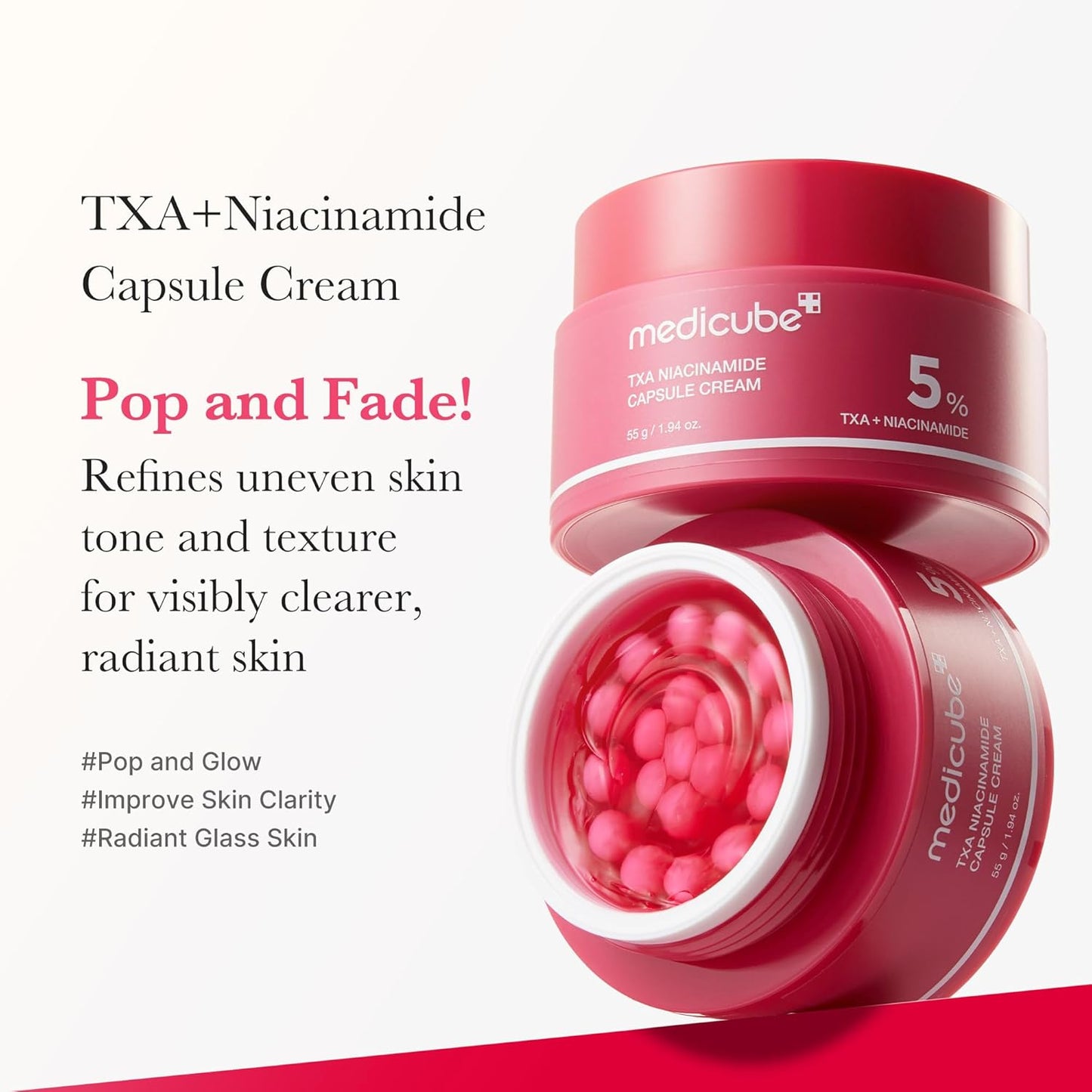 Medicube TXA Niacinamide Capsule Cream 55 g (1.94 oz)
