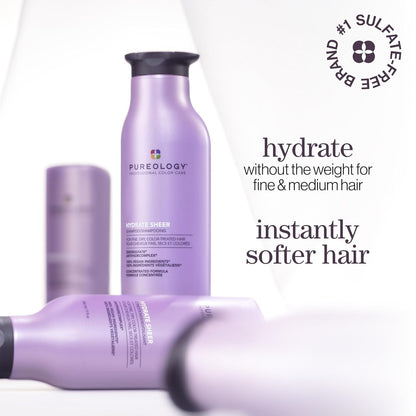 Pureology Hydrate Sheer Shampoo and Conditioner Duo 266 mL (9 fl oz)