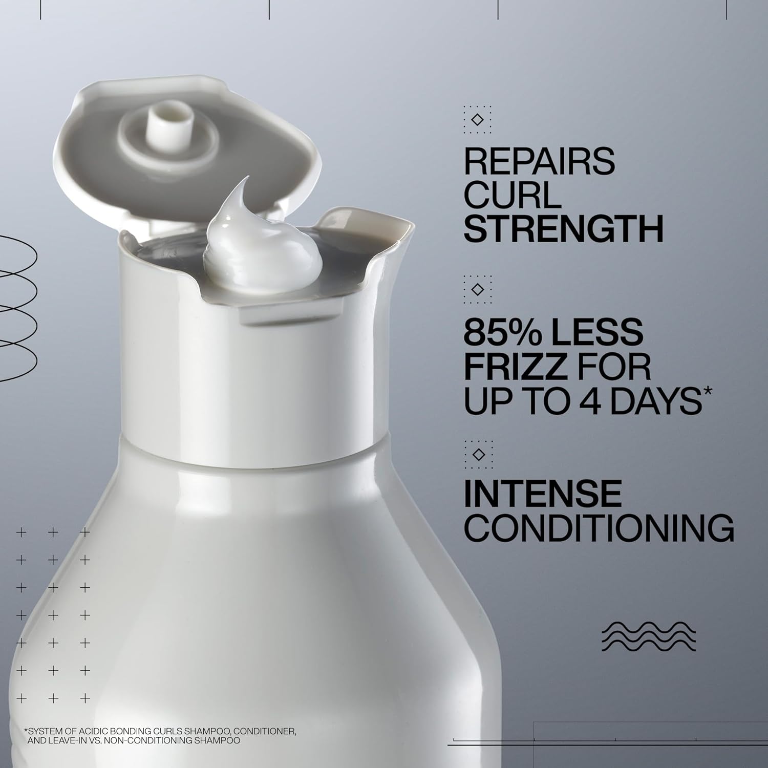 Redken - Acidic Bonding Curls Silicone Free Conditioner - 33.8oz / 1 L [Beauty] Beauty Redken