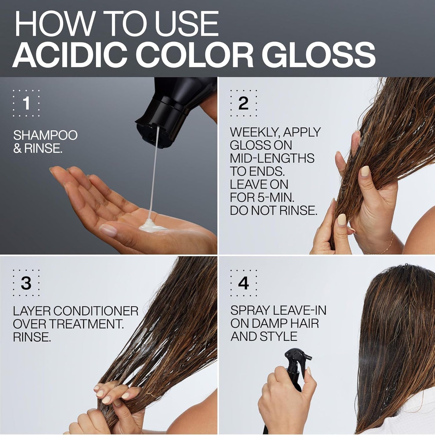 Redken Acidic Color Gloss Shampoo & Conditioner DUO 300 mL (10.1 fl oz)