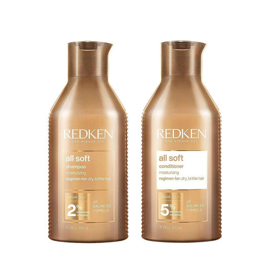 Redken All Soft Shampoo & Conditioner DUO 300 mL (10.1 fl oz)
