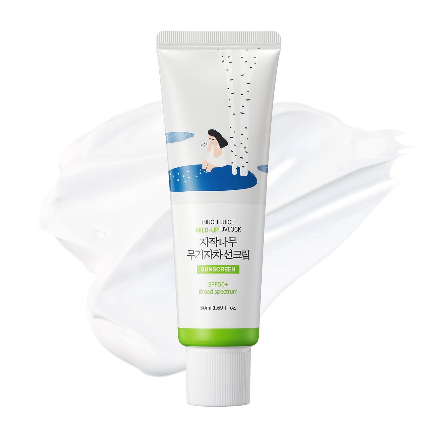 Round Lab Birch Juice Mild Up Sunscreen 50 mL (1.69 fl oz)