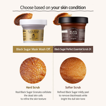 Skinfood Black Sugar Perfect Essential Scrub 2X 210g