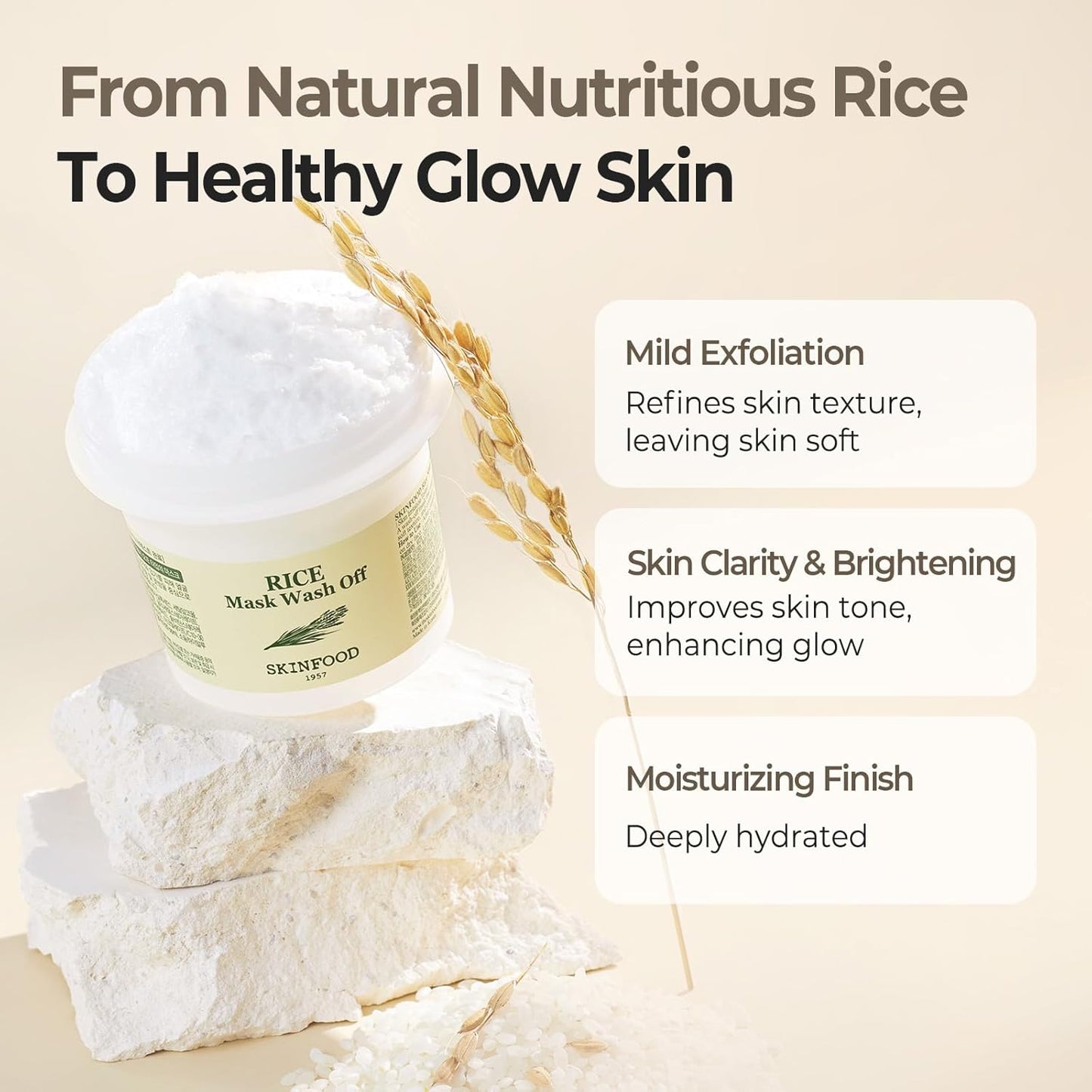 Skinfood Rice Mask Wash Off 120 g (4.23 oz)