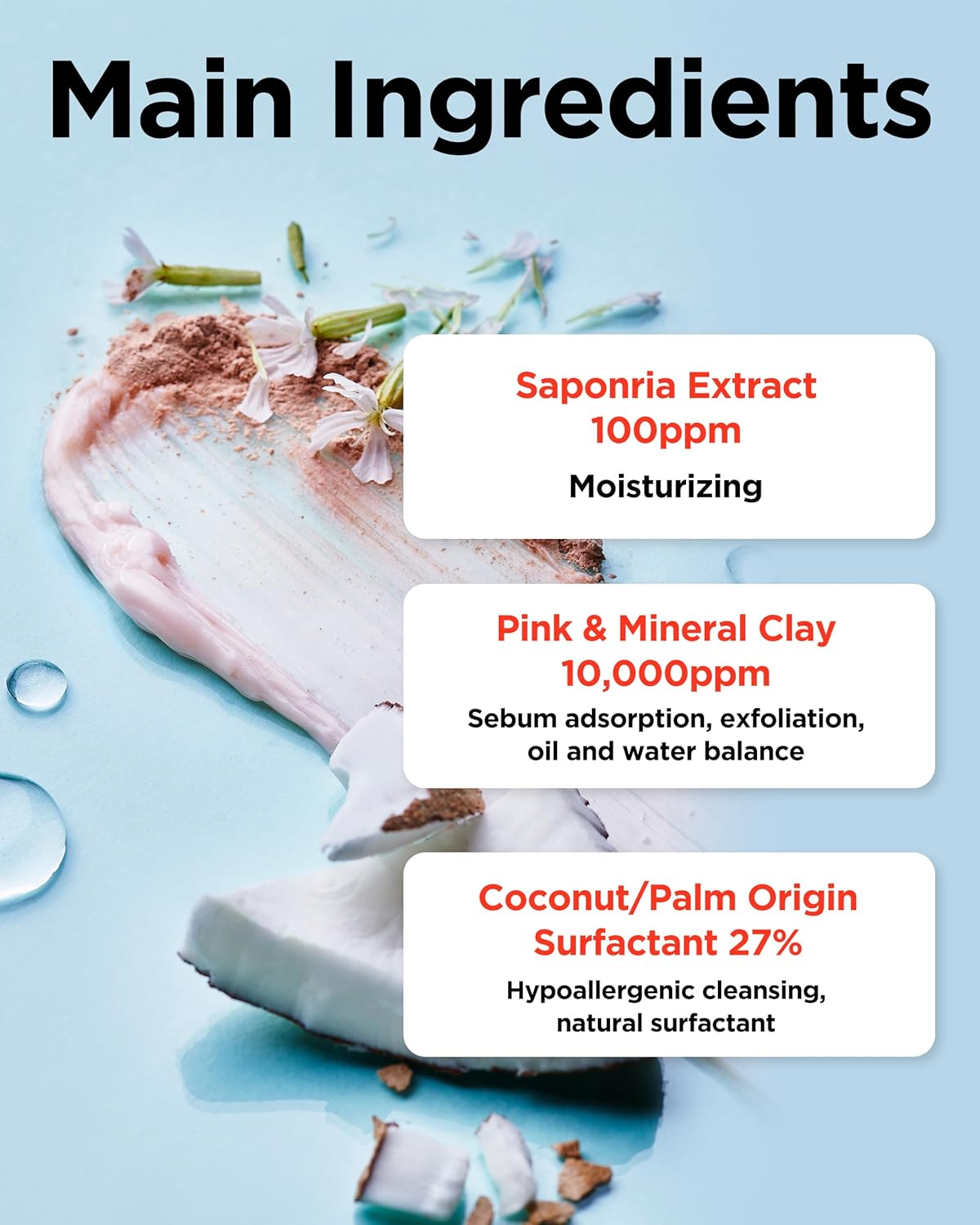 TOCOBO Coconut Clay Cleansing Foam 150 mL (5.07 fl oz)