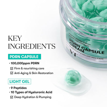 VT Cosmetics PDRN Capsule Cream 100 50 mL (1.69 fl oz)