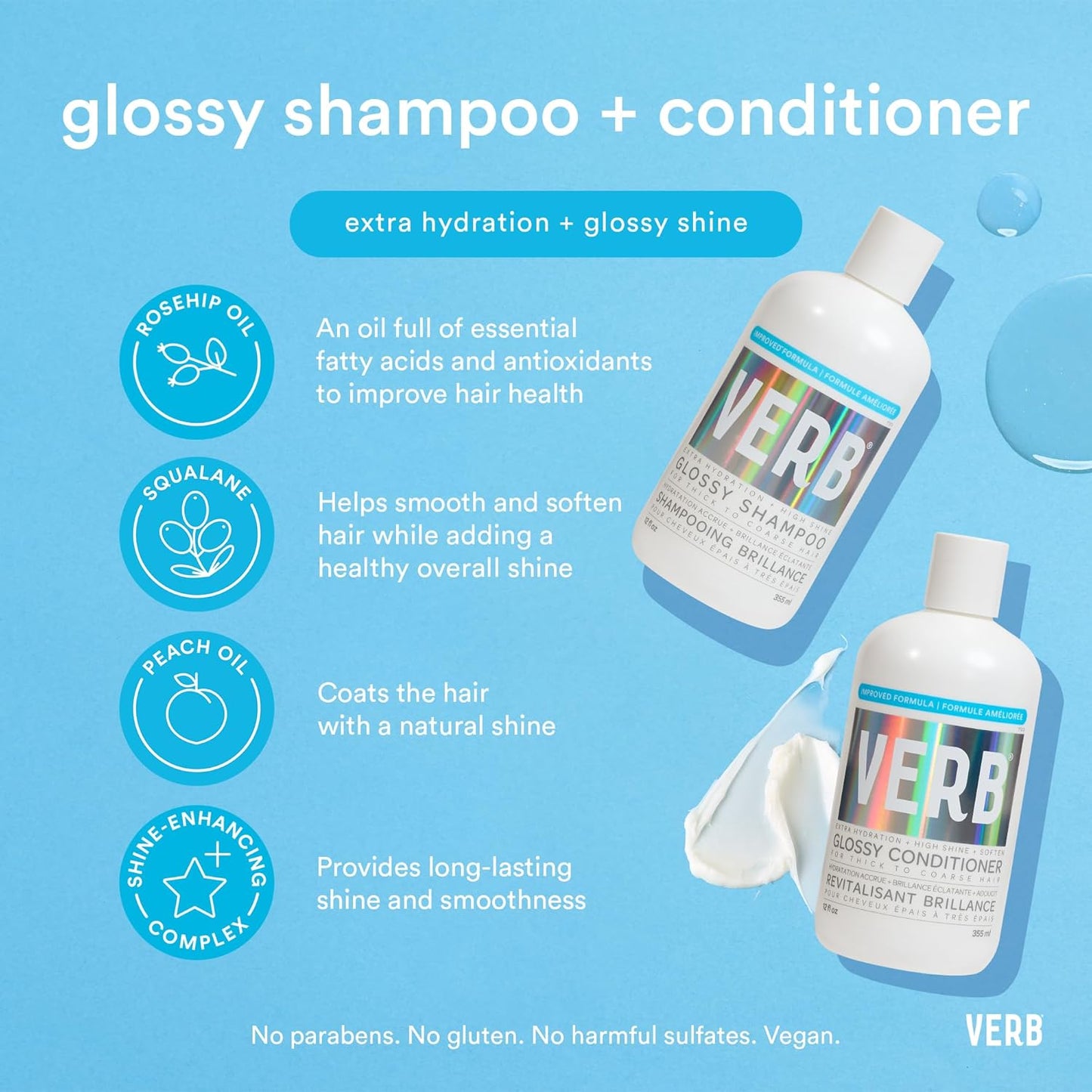 VERB: Glossy Shampoo 946 mL (32 fl oz)