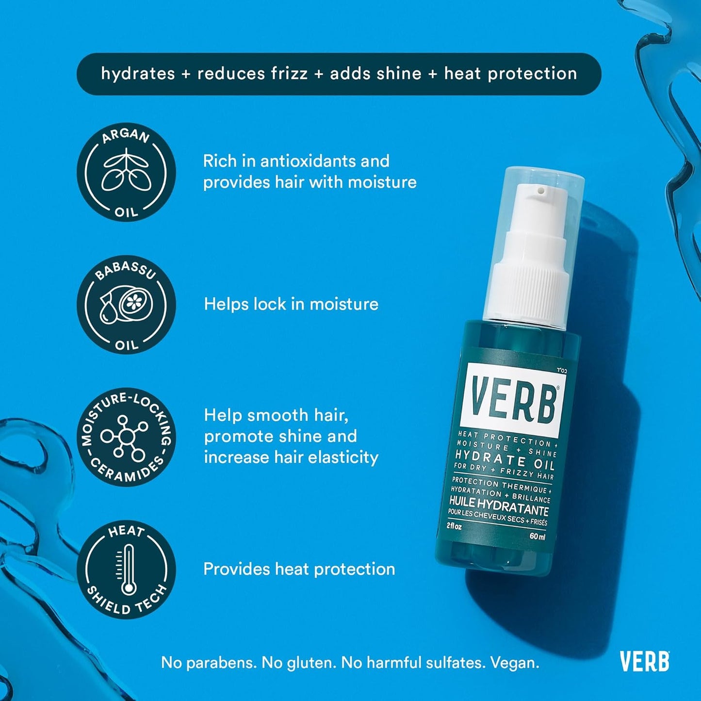 VERB: Hydrate Oil 60 mL (2 fl oz)