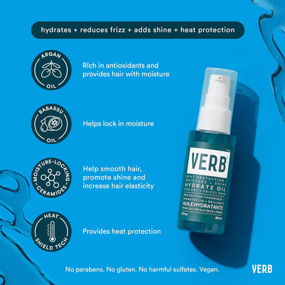 VERB: Hydrate Oil 60 mL (2 fl oz)
