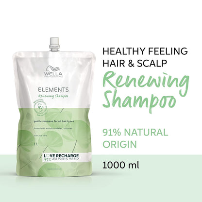 Wella Professionals - Elements Renewing Shampoo 1L / 33.8oz [Beauty] Beauty Wella Professionals