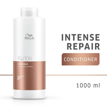 Wella Professionals - Fusion Intense Repair Conditioner - 33.8oz / 1 Liter [Beauty] Beauty Wella Professionals