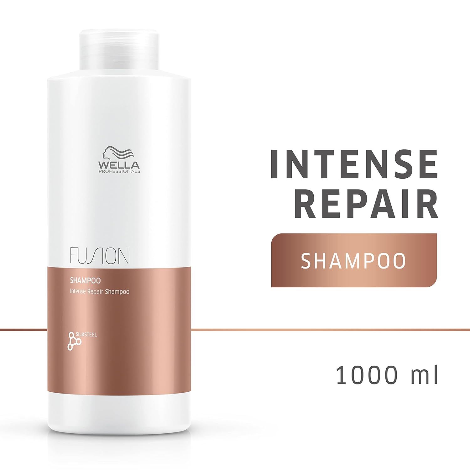 Wella Professionals - Fusion Intense Repair Shampoo - 33.8oz / 1 Liter [Beauty] Beauty Wella Professionals