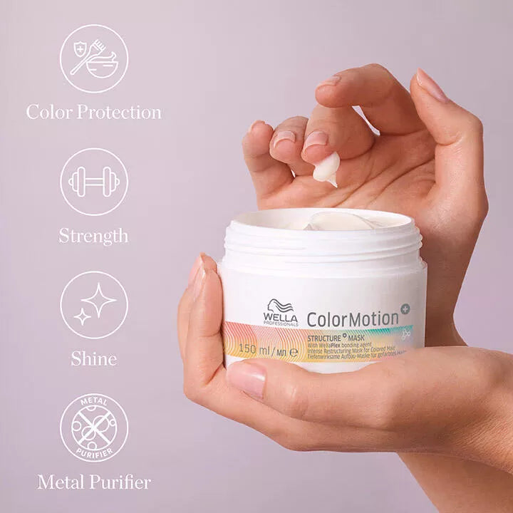 Wella Professionals - ColorMotion Structure Mask - 500ml / 16.9oz [Beauty] Beauty Wella Professionals